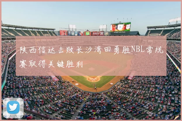 陕西信达击败长沙湾田勇胜NBL常规赛取得关键胜利